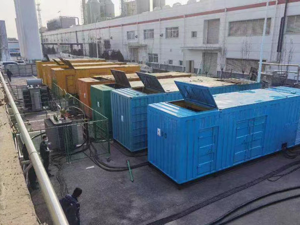 天水柴油发电机出租案例展示